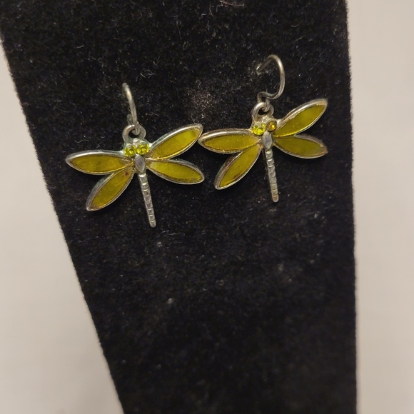 Dragonfly Fashion earrings - Picture 1 of 3